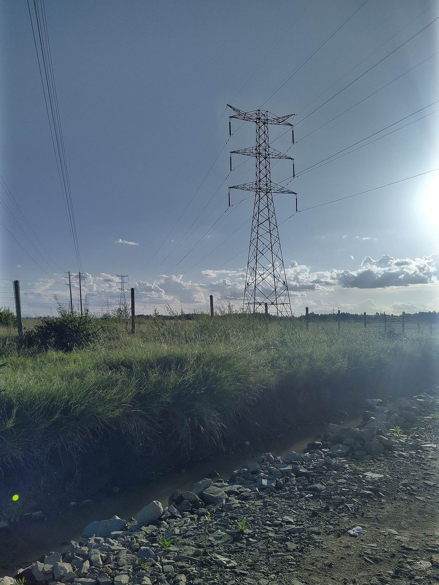 High-Voltage Line Works